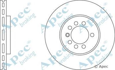 APEC BRAKING dsk794 -  Тормозной диск